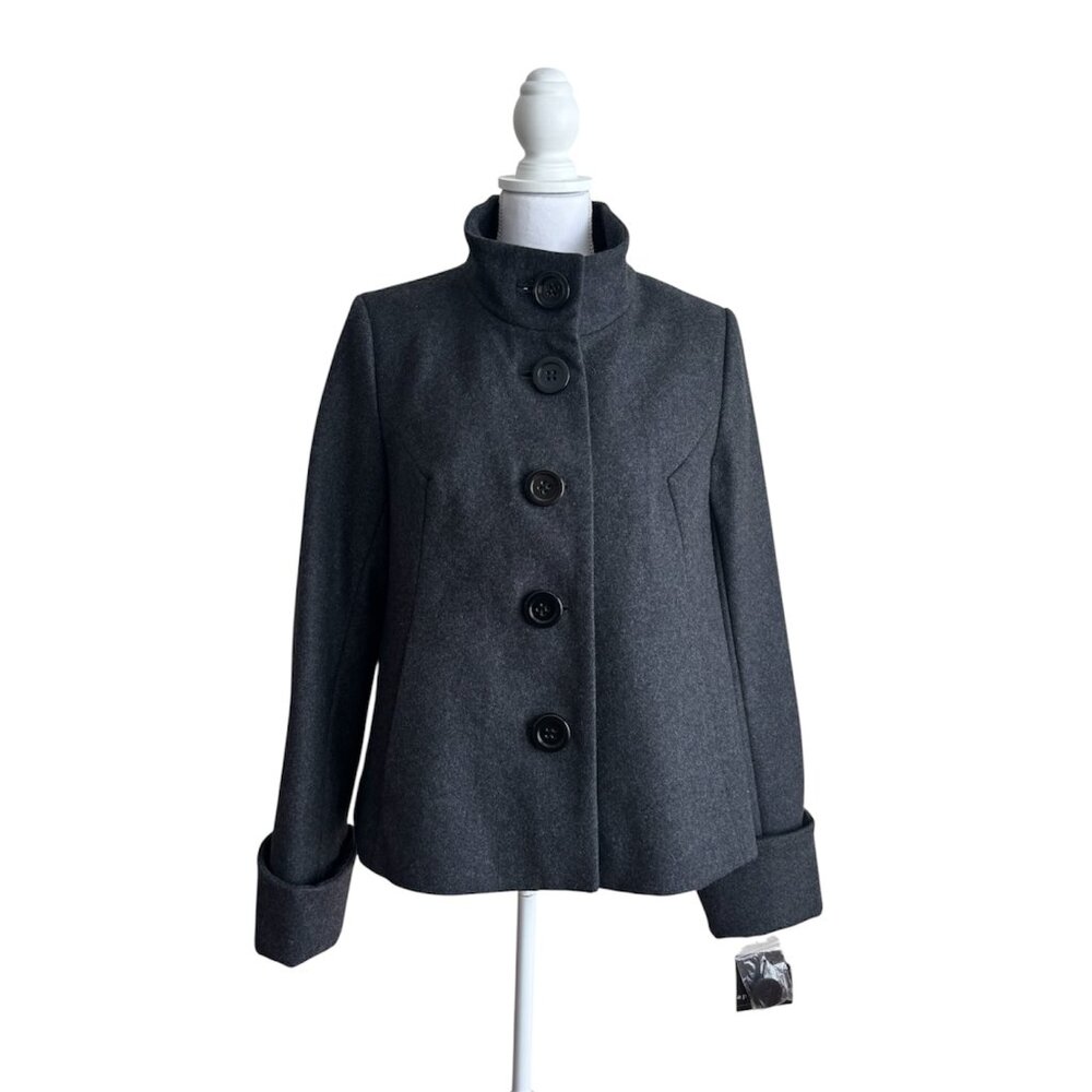NWT Wool Blend Peacoat Women's Size M, Apostrophe